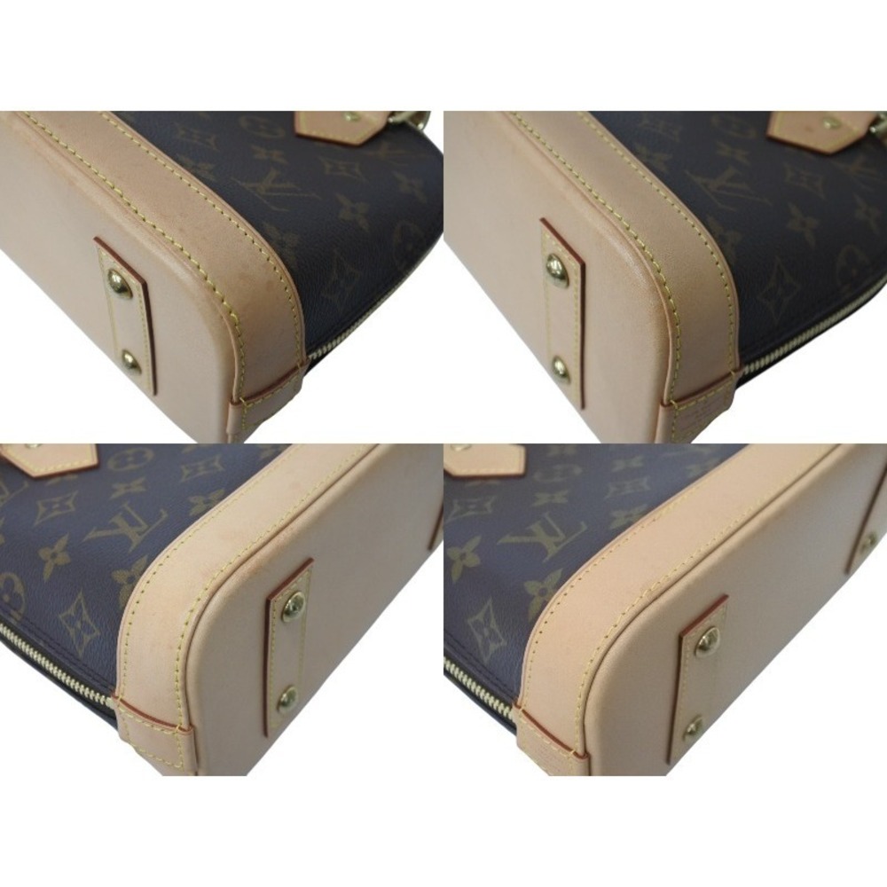 Louis Vuitton Alma handbag shoulder bag Monogram canvas leather - Picture 6 of 9